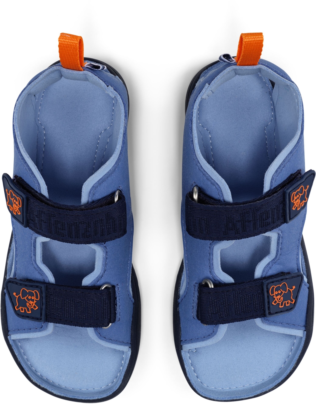 Dětské barefoot sandály Affenzahn Sandal Vegan Airy - Elephant
